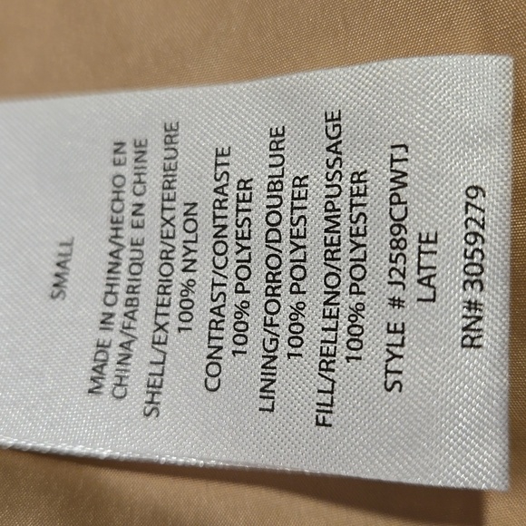 Thread & Supply Cream Lightweight Vest with High Collar and Cozy Lining Size S - Picture 6 of 11